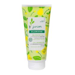 Klorane gel douche 2-en-1 à l’avoine bio poire pour enfants (300 ml)