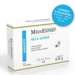 Mediexpert gélules Nez Gorge (15 gélules)