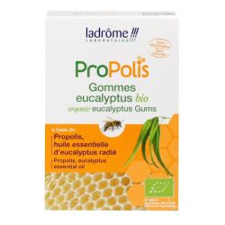 Ladrôme gommes bio à la propolis et eucalyptus