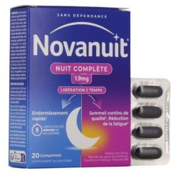 Novanuit - Nuit complète 1.9mg libération en 2 temps