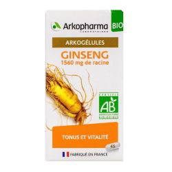 Arkopharma Arkogélules Ginseng Bio (45 gélules)