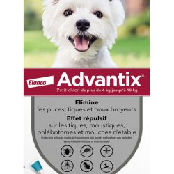 Advantix Petit Chien Pipet 1Ml4