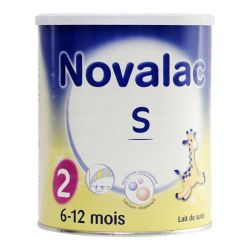 Novalac lait en poudre S2 2ème âge (800 g) pour bébé 6-12 mois