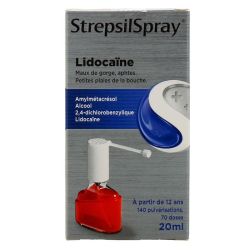 Strepsilspray Lidocaine Fl 20Ml