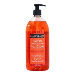 Savon de Marseille liquide 1000ml mandarine sauge