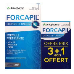 Arkopharma Forcapil complément alimentaire cheveux et ongles (180+60 gélules)