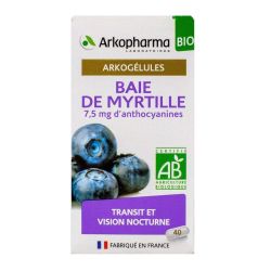 Arkopharma Arkogélules baie de myrtille bio (40 gélules)