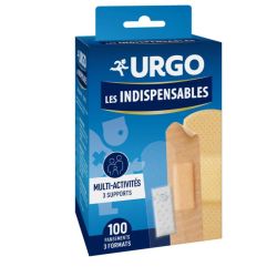 URGO les Indisppensables 100 pansements 3 formats