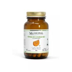 Medicinal Pépins de courge bio gélules (45 g)