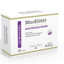 Mediexpert magnésium marin avec vitamine B6 (60 gélules)