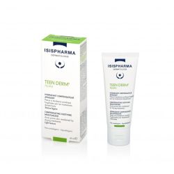 Teen Derm Hydra - Hydratant compensateur apaisant - Peaux grasses à imperfections - asséchées par les traitements  40ml