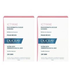 Ictyane pain dermatologique surgras 2x100g