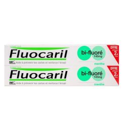 Fluocaril Bi-Fl 145Mg Dent Menthe 2X75Ml