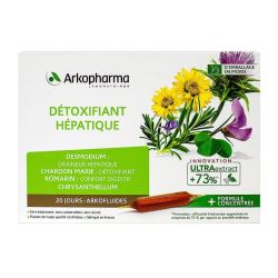 Arkopharma Arkofluides détoxifiant hépatique (x20 ampoules)