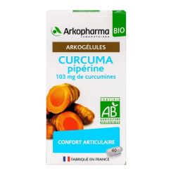 Arkopharma Arkogélules Curcuma Pipérine (40 unités)