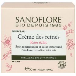 Sanoflore Creme Reines Rose Eclat 50Ml