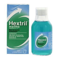 Hextril Menthe 0,1 Bain Bouc200Ml