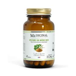 Medicinal levure de bière bio (45 gélules)