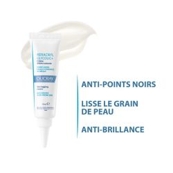 Ducray - Keracnyl - Glycolic crème désincrustante Points noirs et  imperfections - peaux grasses à tendance acnéique