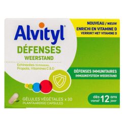 Alvityl gélules végétales défenses immunitaires (30 unités)