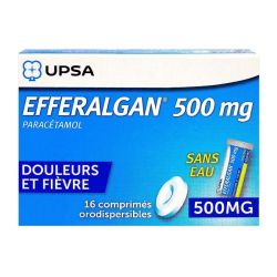 Efferalganodis 500Mg Cpr Disp 16