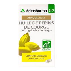 Arkopharma Arkogélules huile de pépins de courge bio (180 capsules)