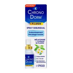 Chronodorm spray sublingual (30 ml) pour sommeil et décalage horaire