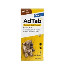 Adtab 56Mg Chiens 1.3-2.5Kg Cpr3