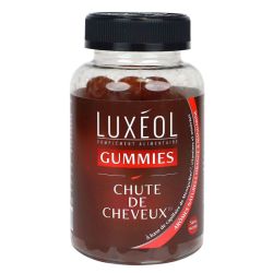 Luxeol gummies anti-chute de cheveux (60 unités)