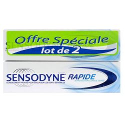 Sensodyne Dent Rapide Lot 2X75Ml