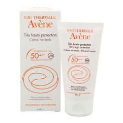 Eau Thermale Avène - Solaire - Très haute protection Crème minérale SPF 50+