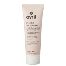 Avril Fluide Matifiant Certifie Bio 50 Ml