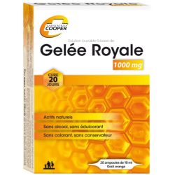 Cooper Gelée Royale 1000mg 20 ampoules 10ml