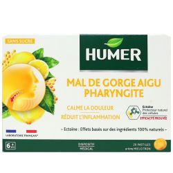 Humer Pharyngite Miel-Citron