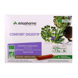 Arkopharma Arkofluide confort digestif bio ampoules (20 unités)