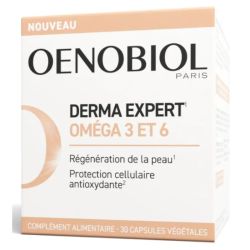 Oenobiol Derma Expert Oméga 3&6 30 capsules végétales