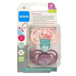 Sucet Mam Perfect Silic 6M X2