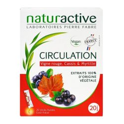 Naturactive sticks fluides circulation goût fraise (10 ml)