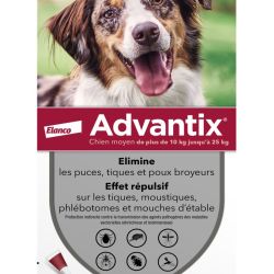 Advantix Moyen Chienpipet2,5Ml4