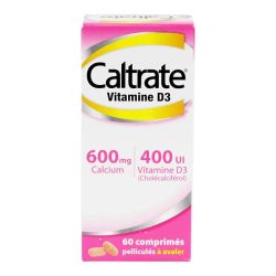 Caltrate D3 600Mg/400Ui Cpr Sec 60