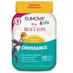 Eunova Kids Croissance ''Le Roi Lion'' 60 gummies