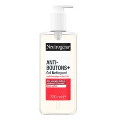 Neutrogena Anti-Boutons+ gel nettoyant flacon pompe 200ml