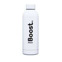 Novaboost Gourde Thermo Inox BLANC 500Ml