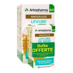 Arkopharma levure de bière bio (150 gélules) 45 gélules offerts