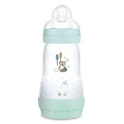 MAM Easy Start Biberon A-colique +2M Aqua débit 2 - 260ml