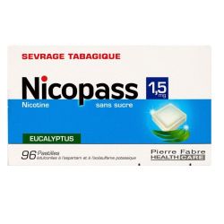 Nicopass 1,5Mg S/S Eucalyp Past 96