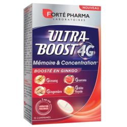 Fortépharma Ultra Boost 4G mémoire&concentration 15cp