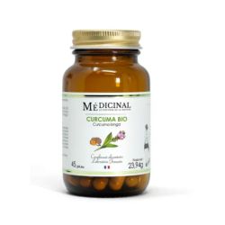 Medicinal Curcuma Bio gélules (45 unités) - Santé des os et des articulations