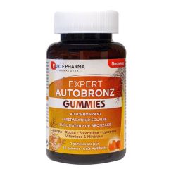 Expert Autobronz goût multifruits 60 gummies