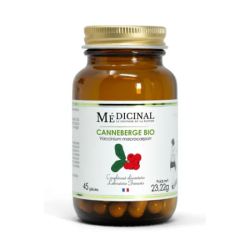 Medicinal Canneberge Bio complément alimentaire (45 gélules)